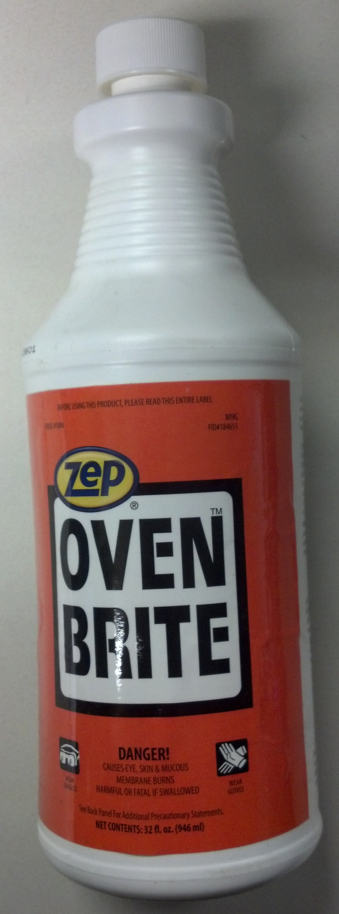 Oven Brite Cleaner (1 bottle) - Click Image to Close